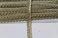 Golden Cutdana Gota Lace