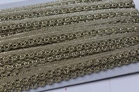 Golden Cutdana Gota Lace