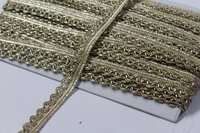Golden Cutdana Gota Lace
