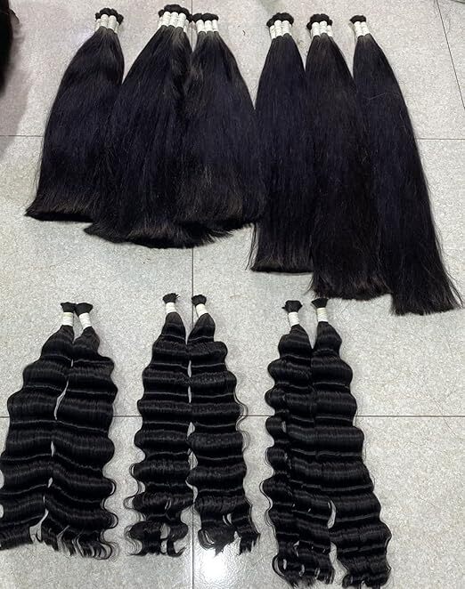 Premium I-Tip Human Remy Hair Extension Straight Curly Wavy Hair (28 Inches, Curly, Dark Brown)