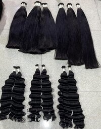 Premium I-Tip Human Remy Hair Extension Straight Curly Wavy Hair (28 Inches, Curly, Dark Brown)
