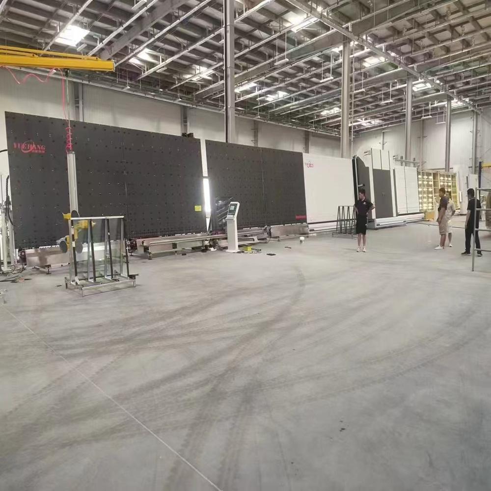 Insulating glass machine production line