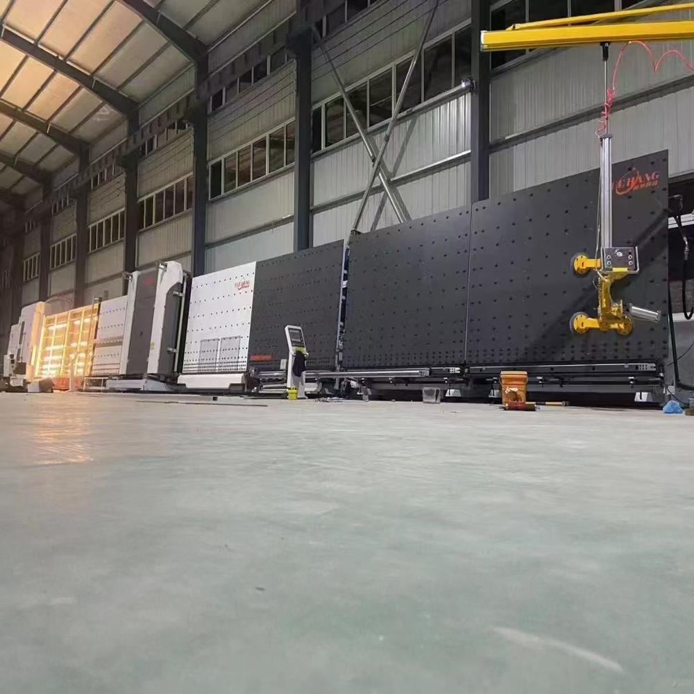 Insulating glass machine production line