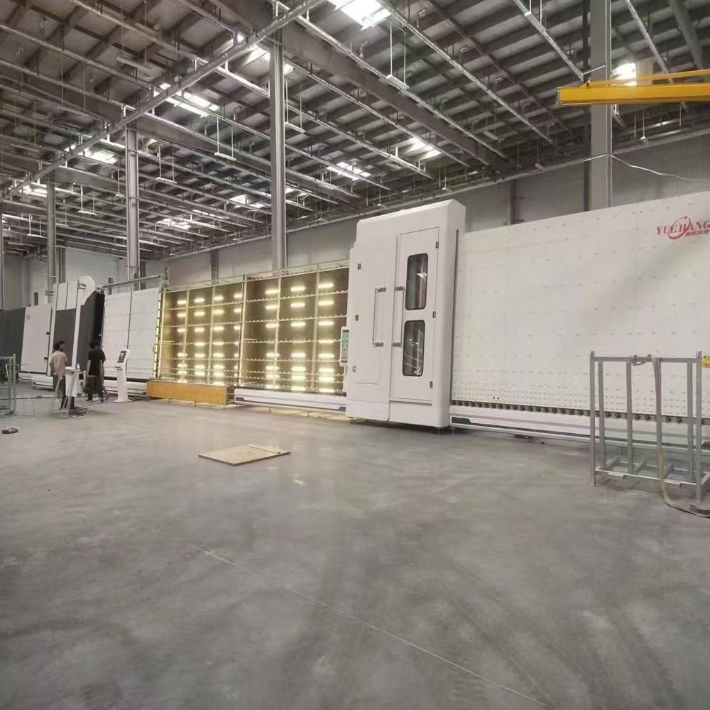 Insulating glass machine production line