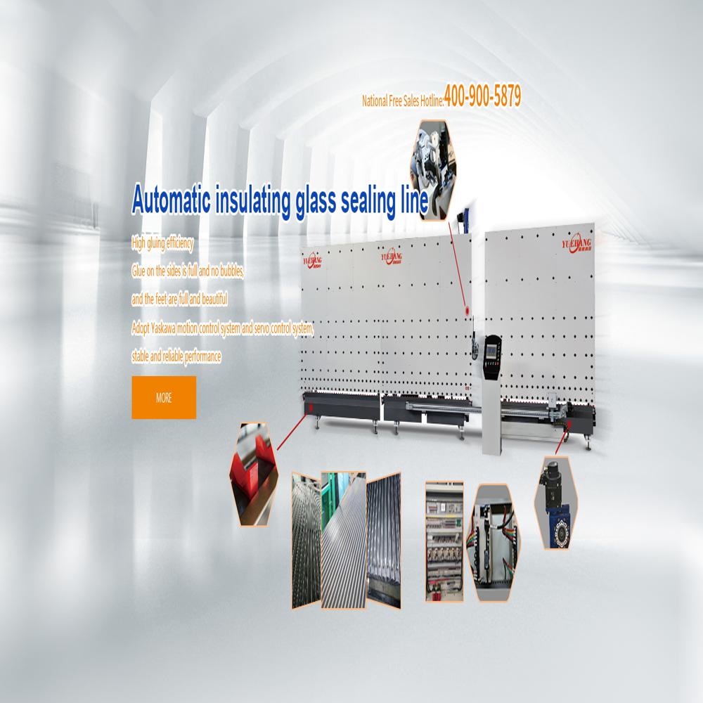 Insulating glass machine production line