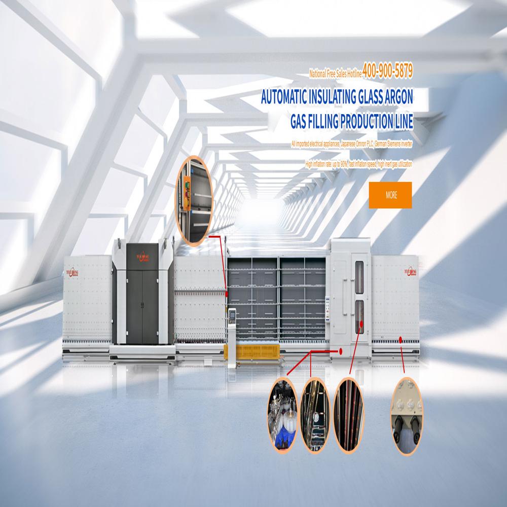 Insulating glass machine production line