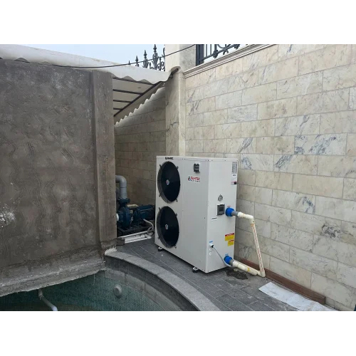 Swimming Pool Heat Pump Water Heater - Color: White