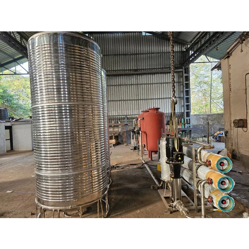 Industrial Steel Reverse Osmosis Plant
