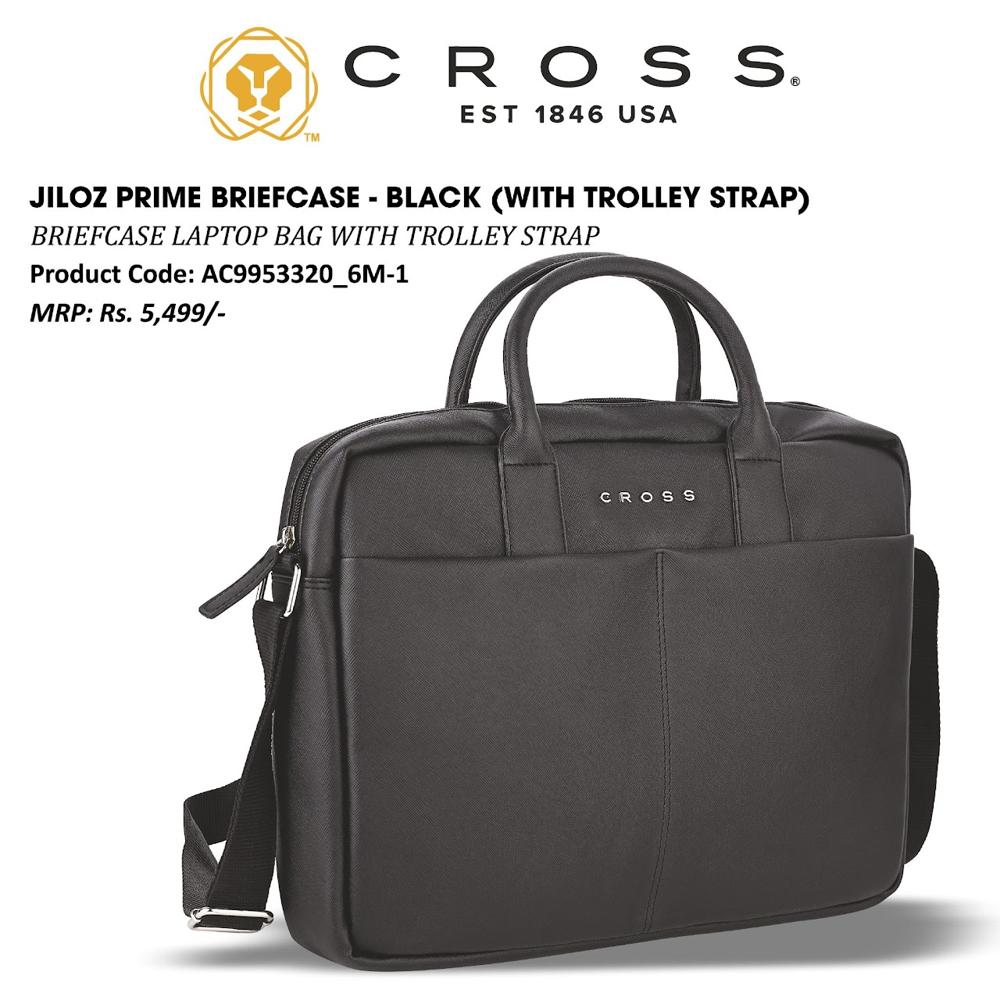 Cross Alfred 14" Briefcase Bag - Material: Leather