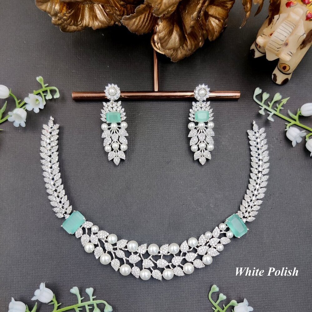 Timeless beauty AD Necklace Set