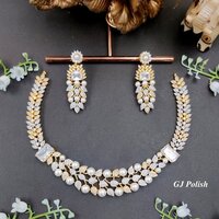 Timeless beauty AD Necklace Set