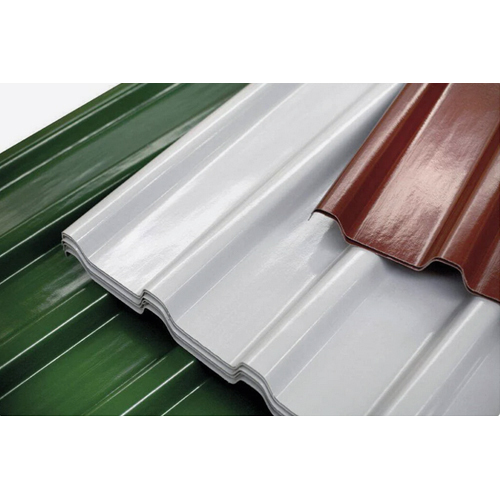 Powder Coated Fiberglass Roofing Sheet - Color: Any Colour