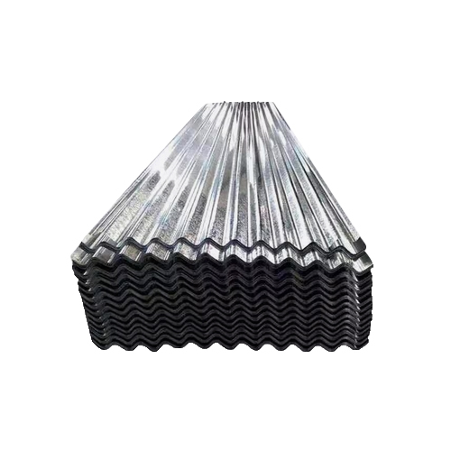 Corrugated Galvanized Iron Sheet - Color: Silver
