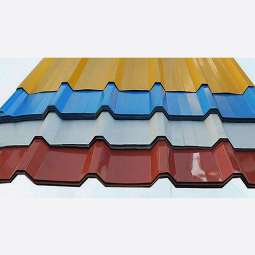 Colour Coated Galvanized Iron Roofing Sheet - Size: Customized