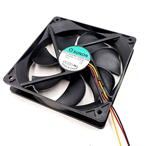 SUNON EEC0252B1-0000-A99 24V 120mm Fan 24V 5.0W 12025 Inverter Cooling Fan