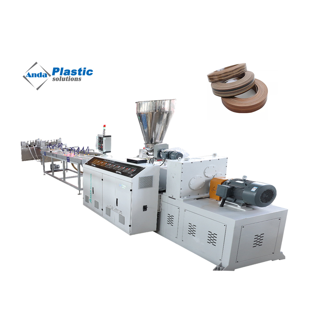 4 Out Pvc Edge Band Production Line - Bending Angle: 180 Degree