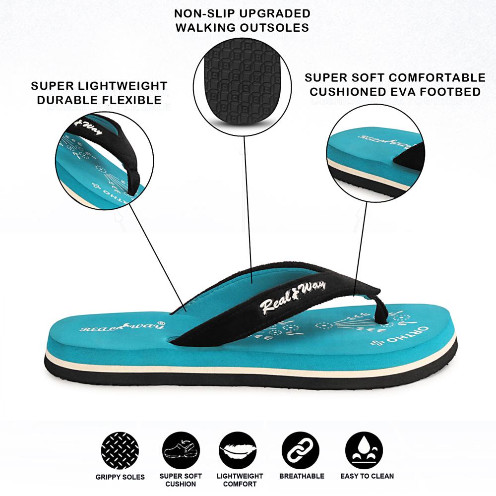 Ladies Eva Slipper - Color: Aqua Pink