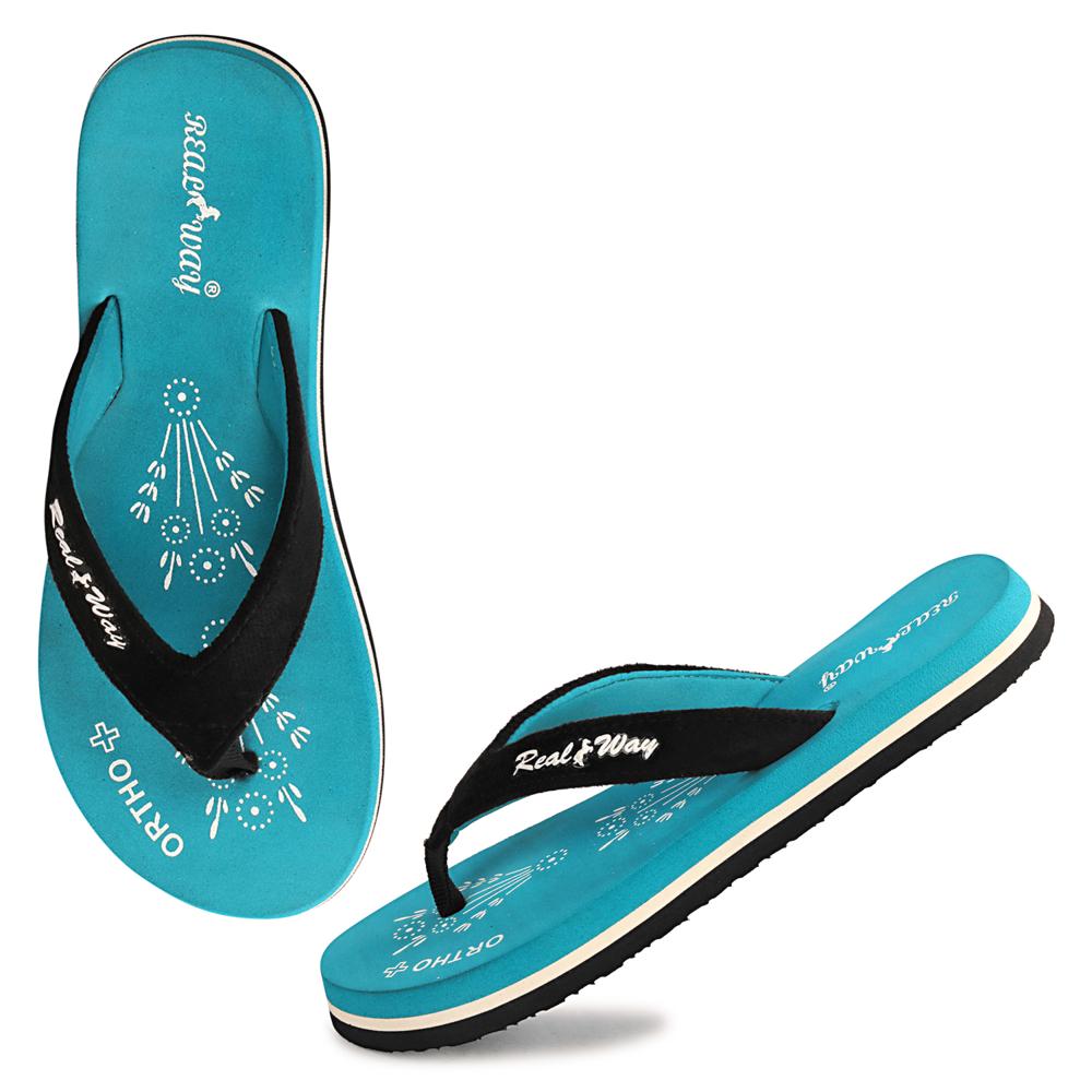 Ladies Eva Slipper - Color: Aqua Pink