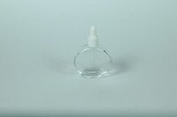 30ML CLEAR OVAL GLASS BOTTLE