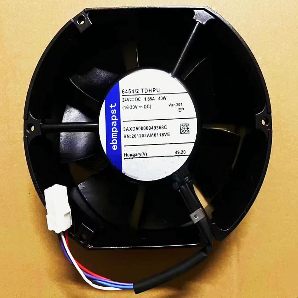 EBM PAPST 6454/2TDHPU Fan 454/2TDHPU 24VDC 1.65A 40W 17CM Inverter Cooling Fan