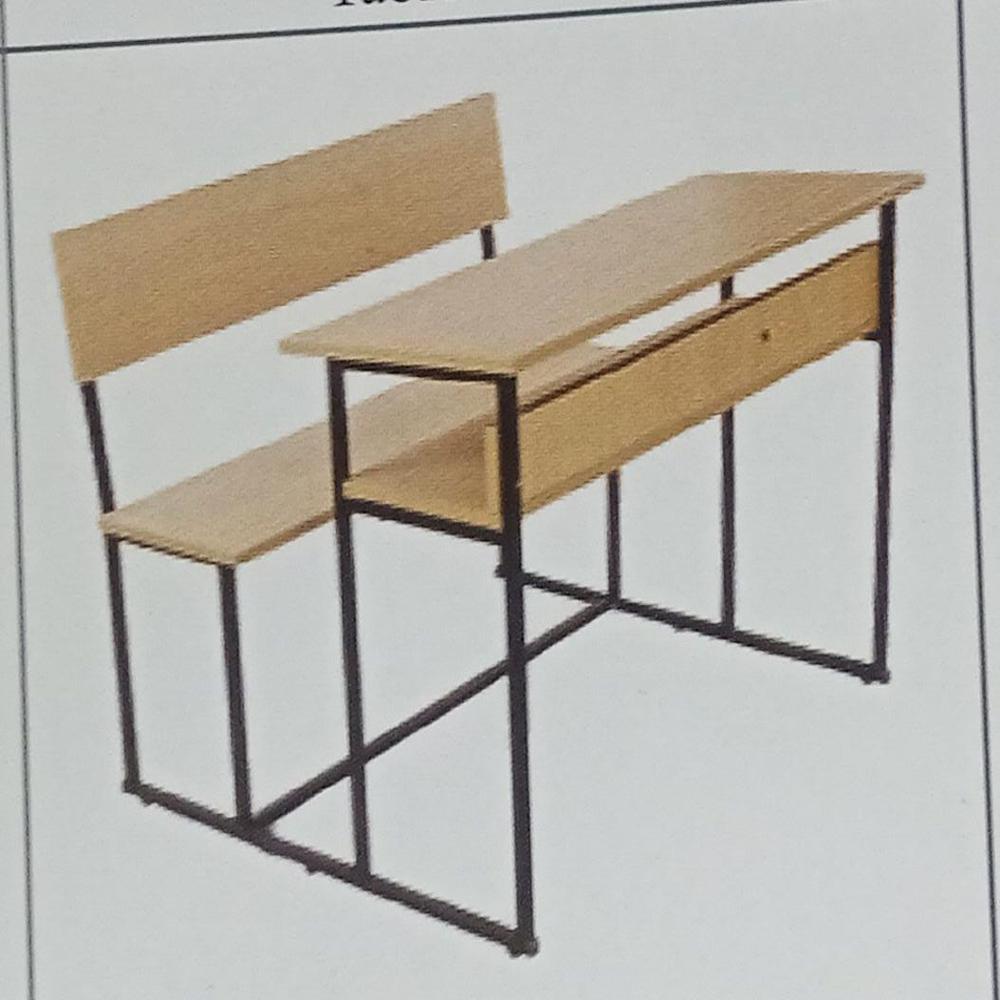 PRIME SCHOOL BANCH 36' H WITH TOP (crc pipe - 1000 ext)