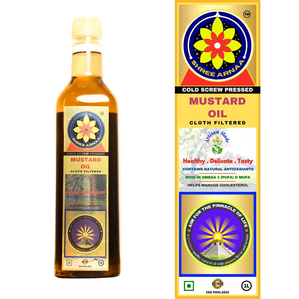 SHREE ARNAA  Mustard Oil 1 LTR