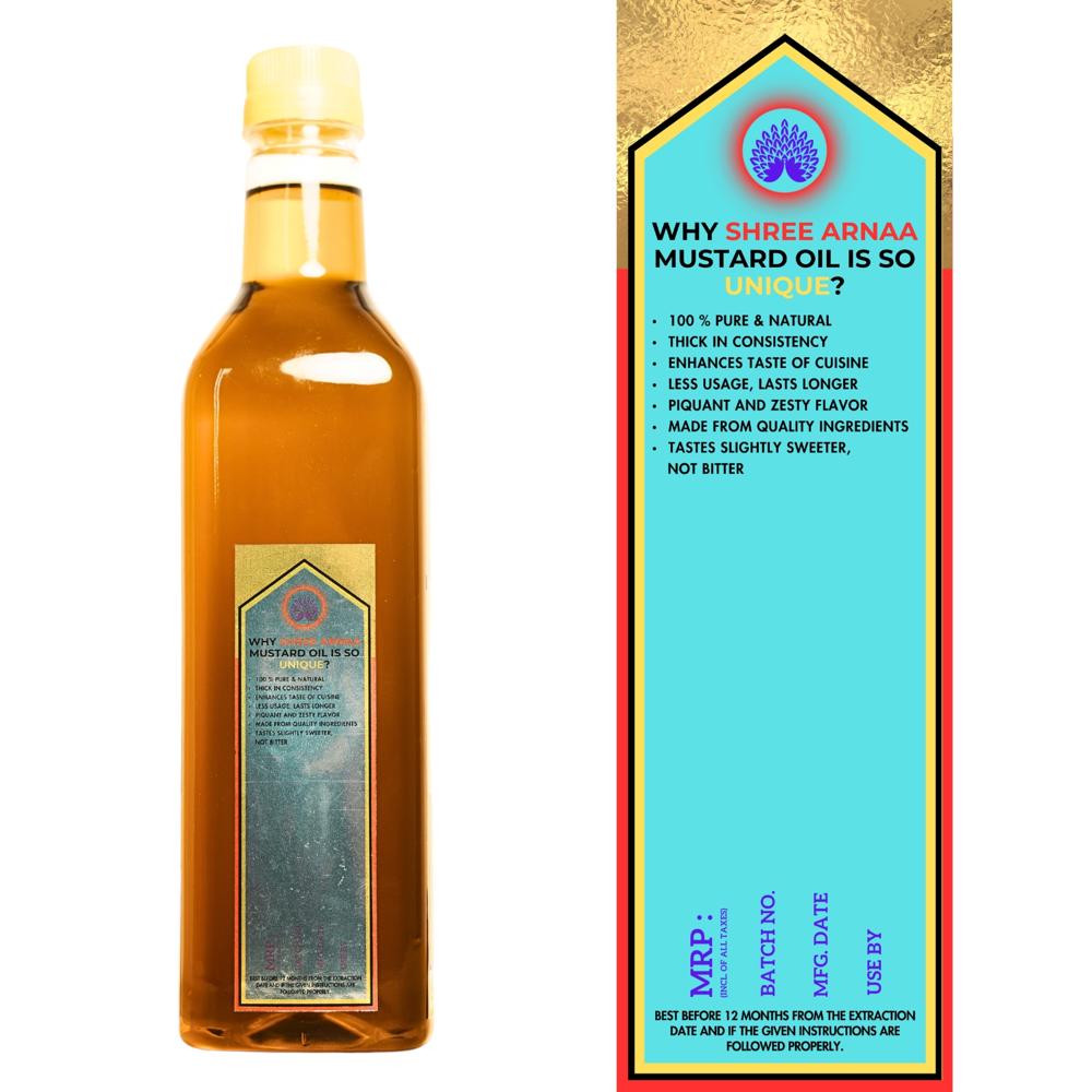 SHREE ARNAA  Mustard Oil 1 LTR