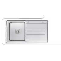 Ss 304 Kitchen Sink With Drainboard