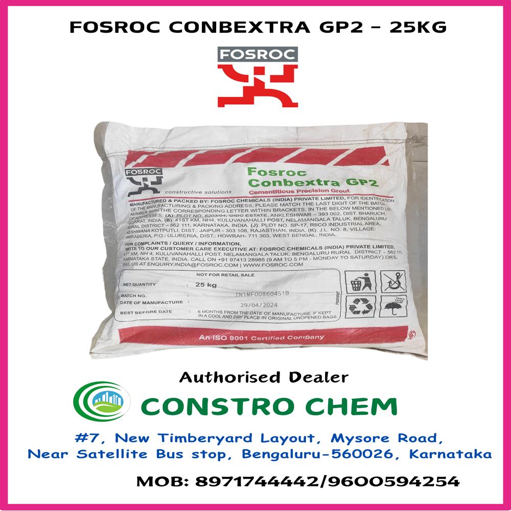25 Kg Fosroc Conbextra Gp2 Waterproofing Coating Chemical - Grade: Industrial