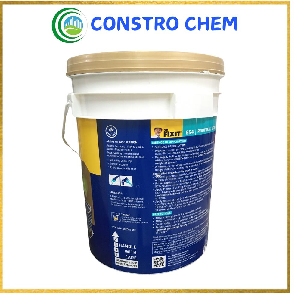 20 Ltr Dr. Fixit Roofseal Ultra Waterproofing Coating Chemical