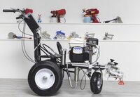 Cold paint road marking machine