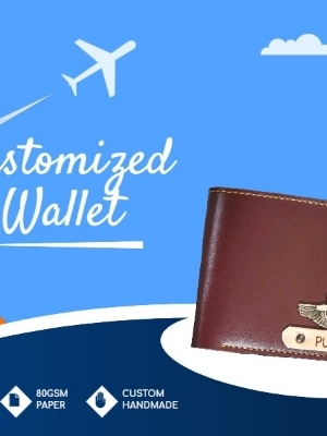 Customize Wallet - Material: Leather