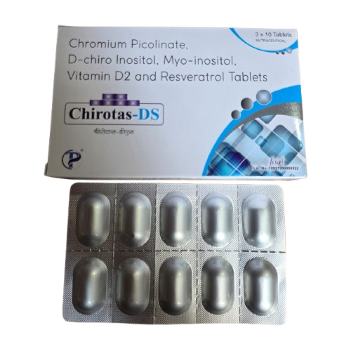 Chromium Picolinate And Resveratrol Tablets