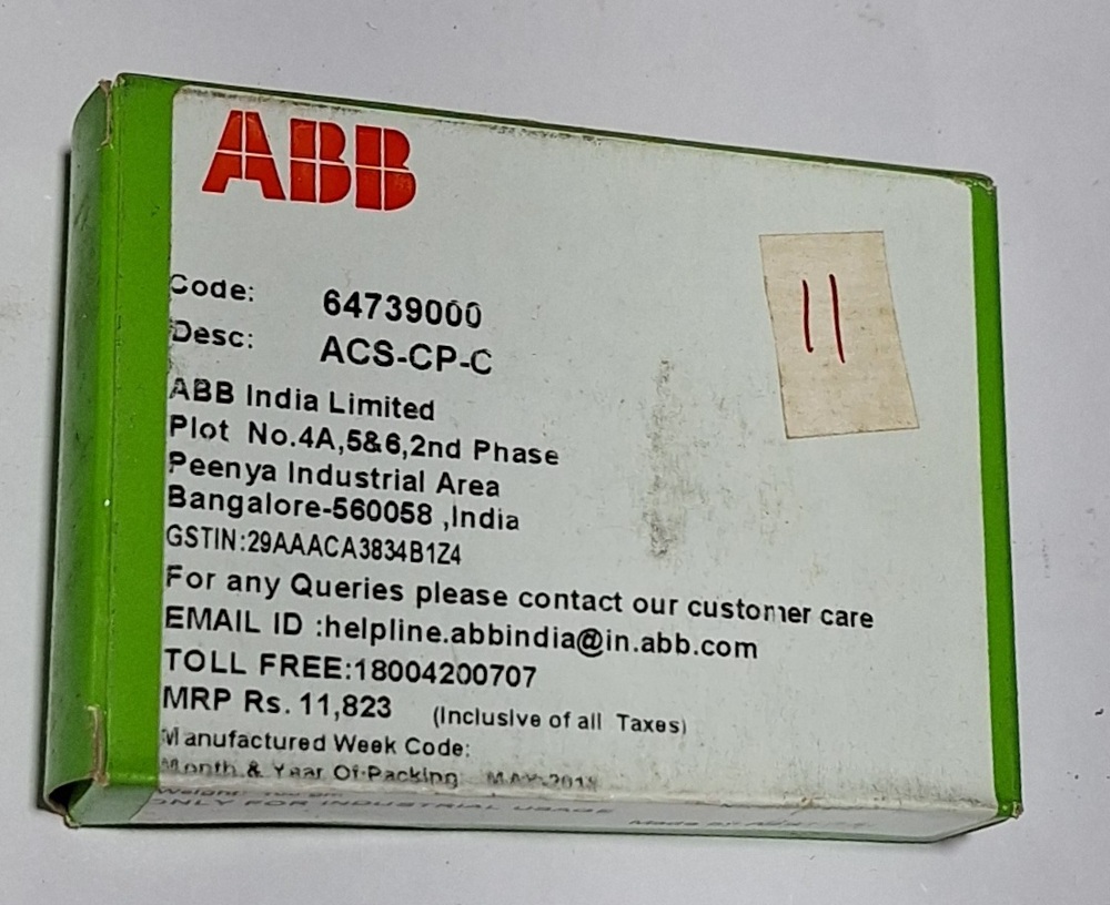 Abb Acs-cp-c - Features: High Accuracy