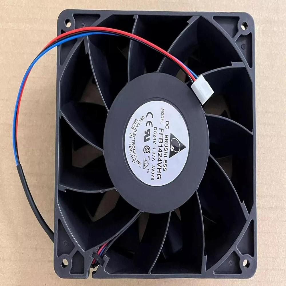 Delta FFB1424VHG Axial Fan 24V-1.37A DC Brushless Air Cooling Fan 3600 RPM 140 * 140 * 51mm 3Wire