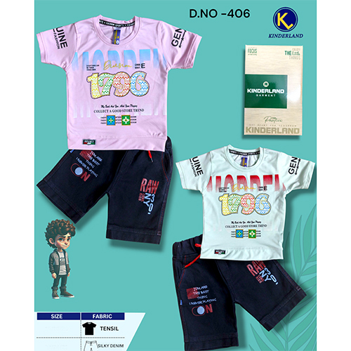 406 Tensil Half T-Shirt And Half Pant