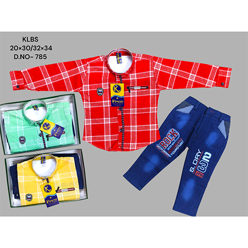 785 Premium Cotton Baba Suit Set