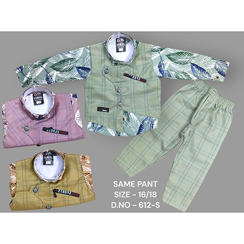 612-S Poly Lafar Baba Suit Set