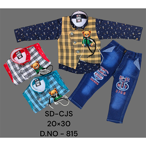 815 Premium Cotton 3 Piece Baba Suit Set suppliers