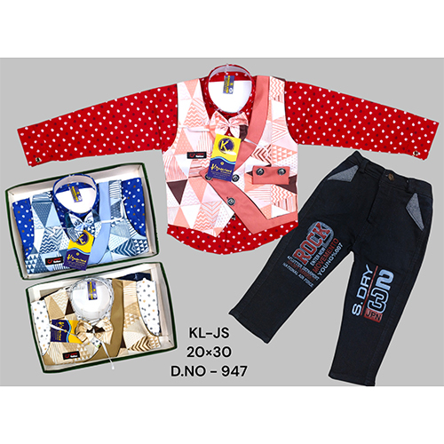 947 Premium Cotton 3 Piece Baba Suit