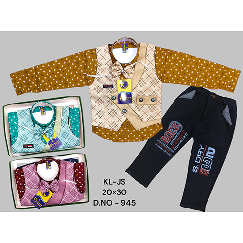 945 Premium Cotton 3 Piece Baba Suit