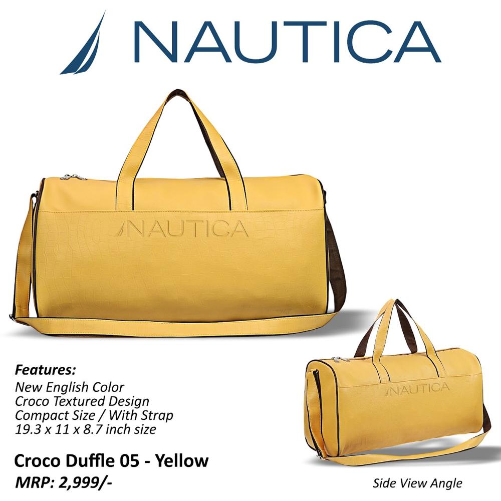CROCO DUFFLE BAG NAUTICA