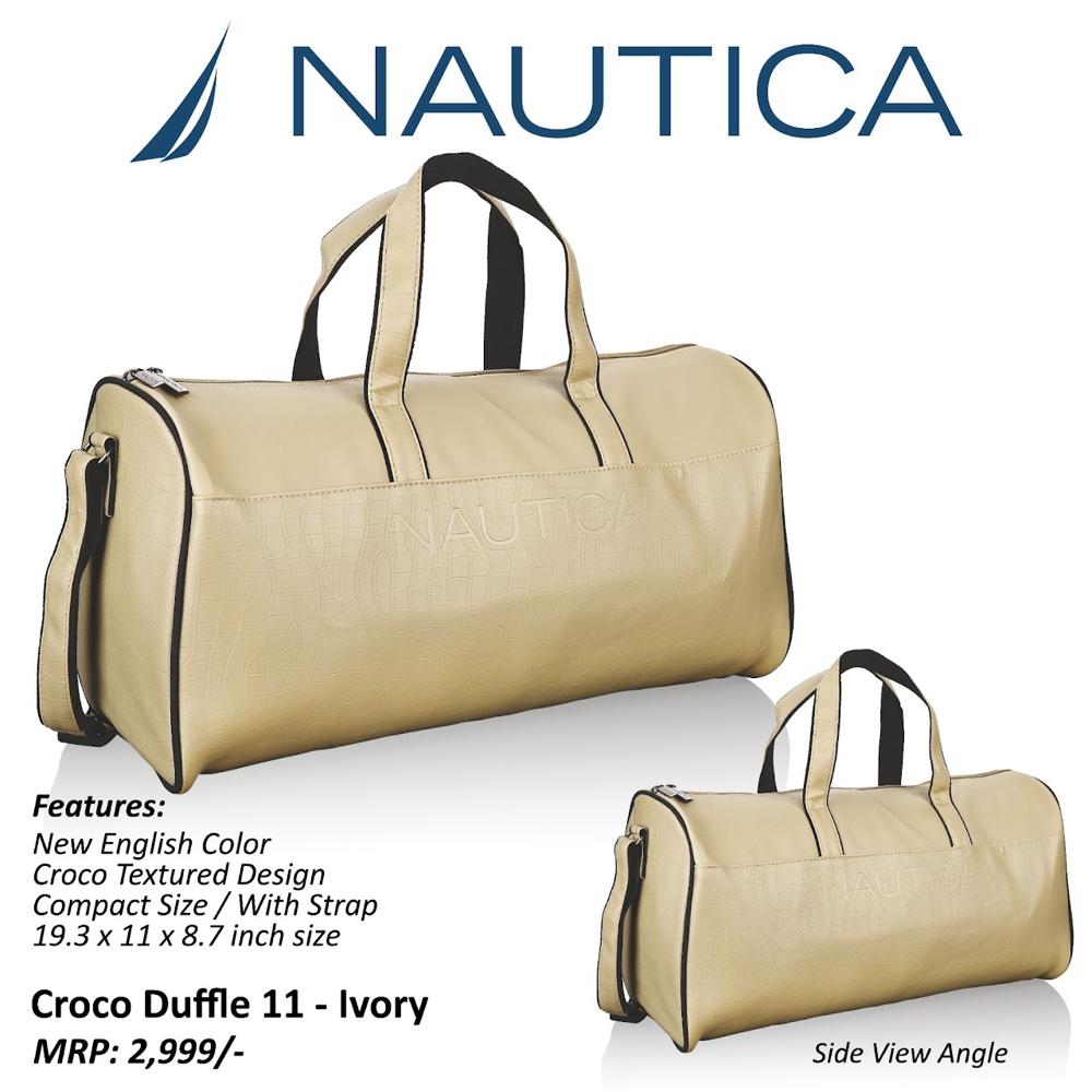 CROCO DUFFLE BAG NAUTICA