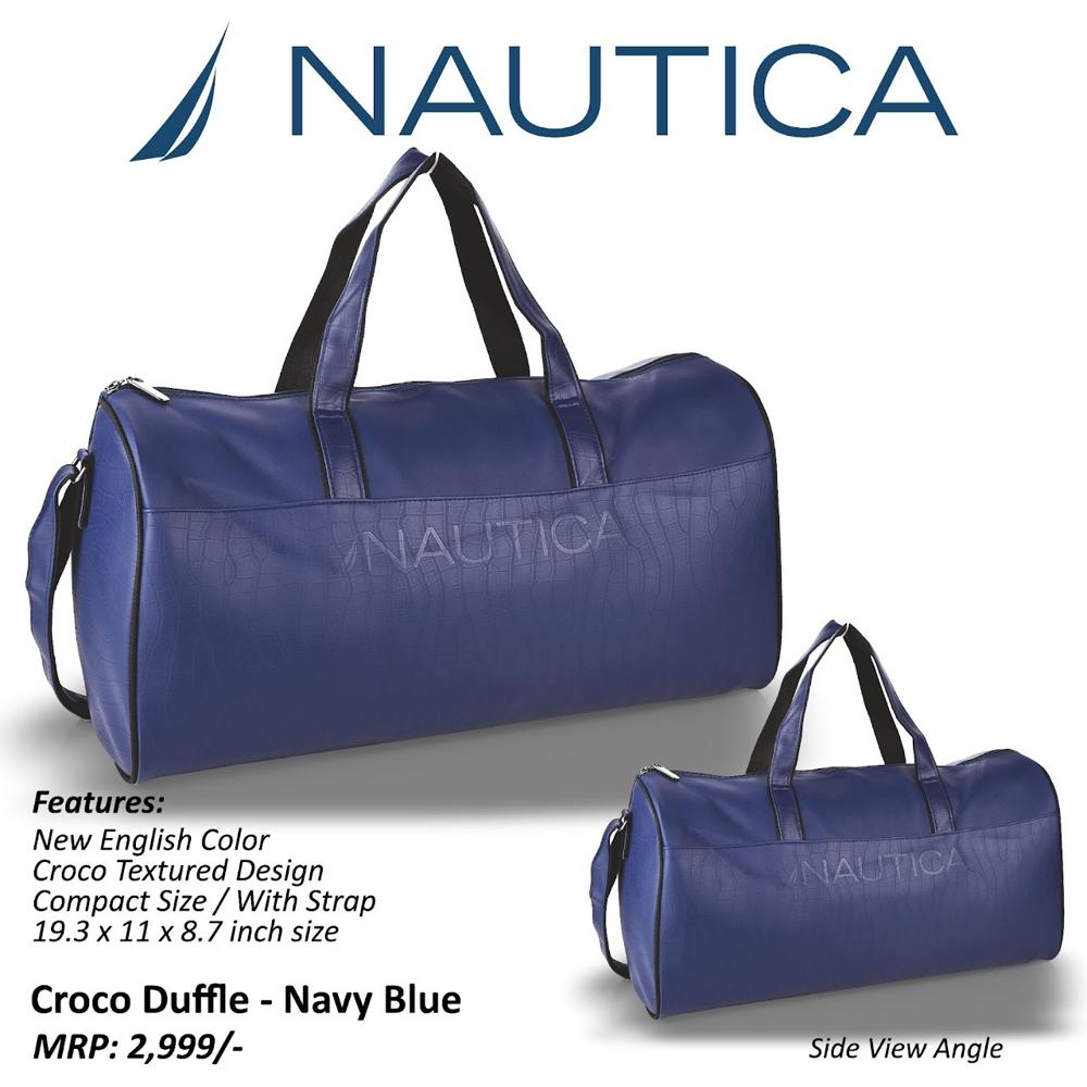 CROCO DUFFLE BAG NAUTICA