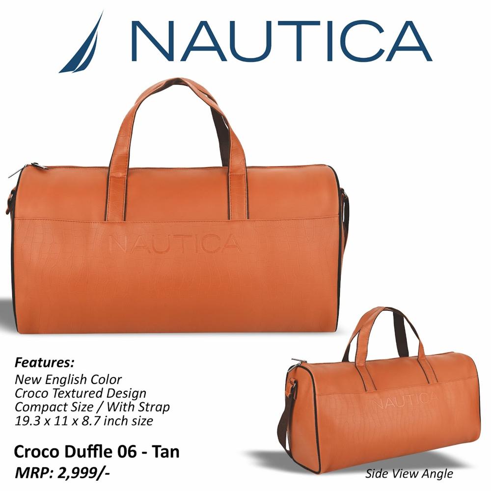 CROCO DUFFLE BAG NAUTICA