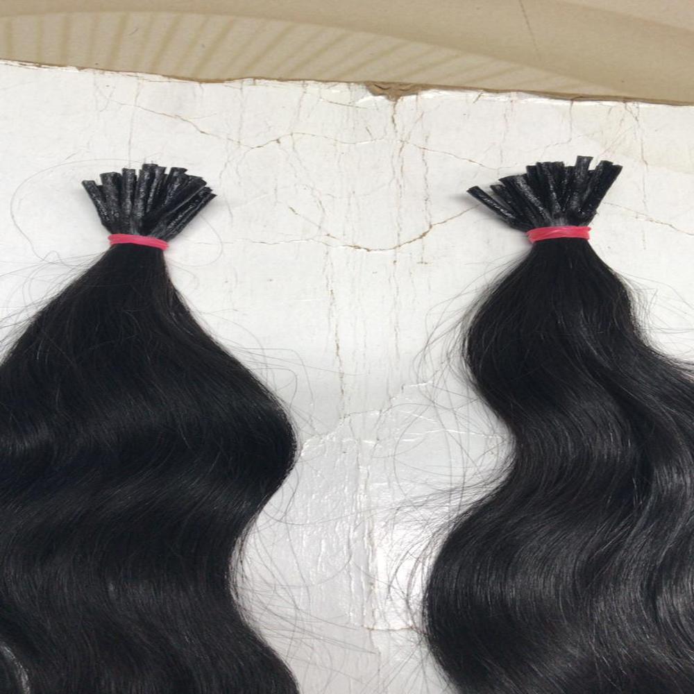 Virgin Remy Black Keratins Human Hair