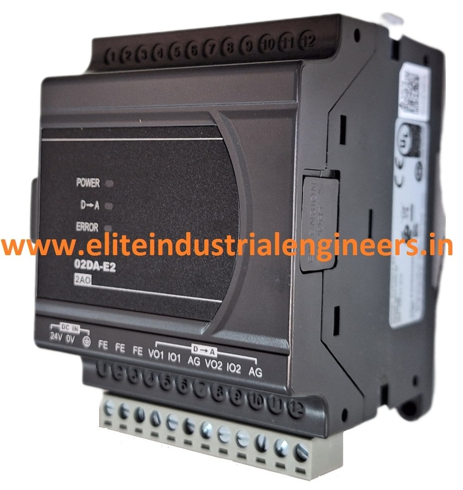 Delta Plc Dvp02da-s - Color: Black