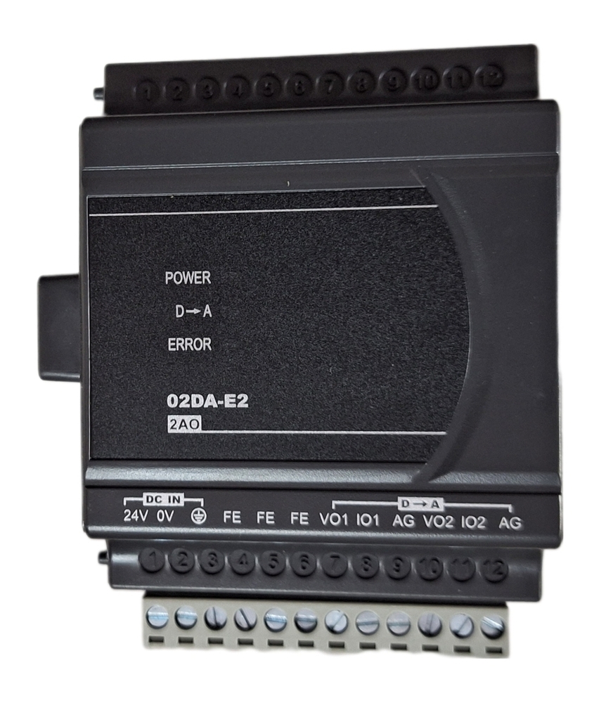 Delta Plc Dvp02da-s - Color: Black