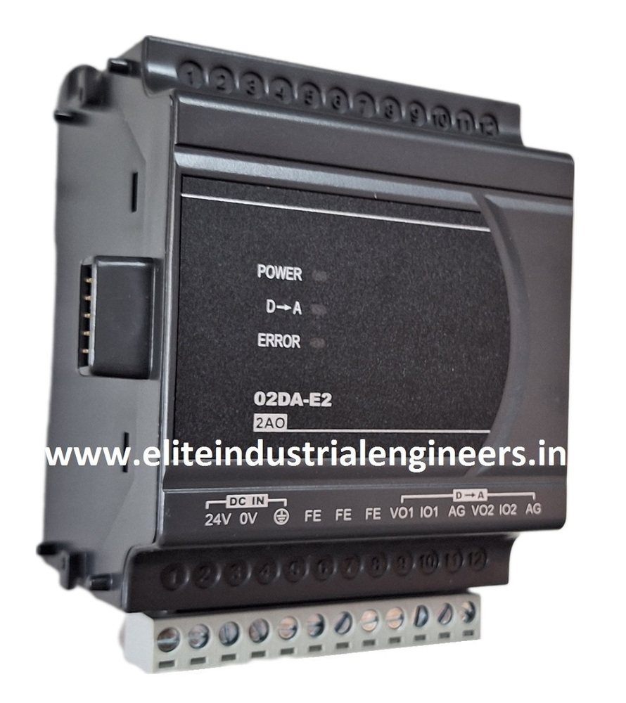 Delta Plc Dvp02da-s - Color: Black