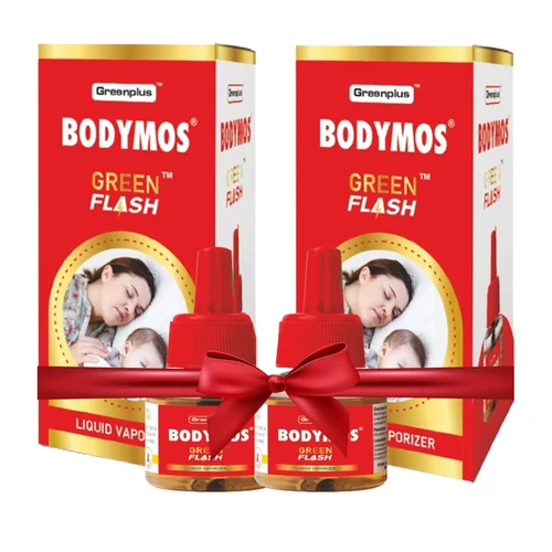 Combo Pack Bodymos Green Flash Liquid Vaporizer Green Plus - Duration: 10 Hours